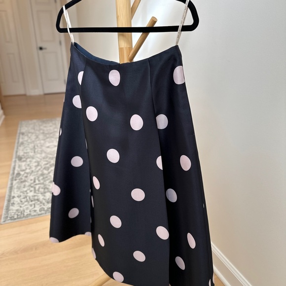 Navy Polka Dot Skirt - Kate Spade - Picture 9 of 10